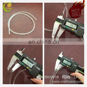 100% Pure Silicone Rubber Material Silicone Oil/fuel/air Vacuum Hose/line/pipe/tube by Foot/feet thumbnail-3