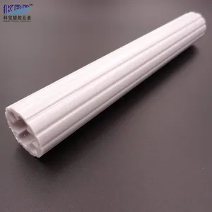 Plum Blossom Tube Extrusion Polycarbonate Milky White Round Plastic thumbnail-4