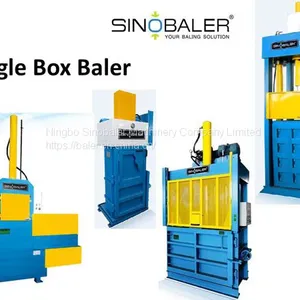 Single Box Baler / Single Box Baling Press Machine thumbnail-1