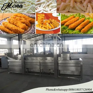 Frying Production Line/vacuum Frying Machine /KFC Fried Food Frying Machine thumbnail-3