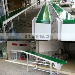 Mini Aluminium Alloy Flat Pvc Green Conveyor Belts Price thumbnail-4
