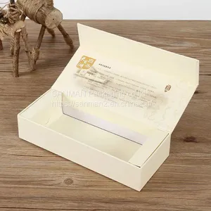 Magnetic Cardboard Gift Packaging Box Logo thumbnail-3