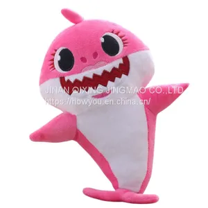 Luminous Easter Gift Cute Baby Shark Plush Toy Manufacture thumbnail-1