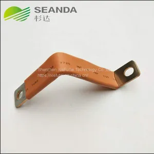 Custom Nickel-plated Flexible Laminated Copper Busbar for Electric Control Box thumbnail-3