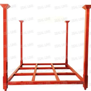 Warehouse Stacking Storage Tire Rack Pallet Tyre Rack Without Mesh thumbnail-1