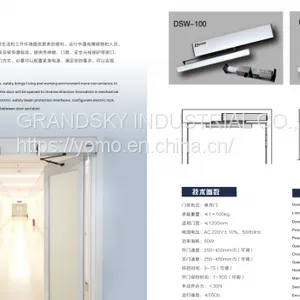 VERY POPULAR AND HOT SALE CHINESE FOLDING AUTOMATIC DOOR thumbnail-1