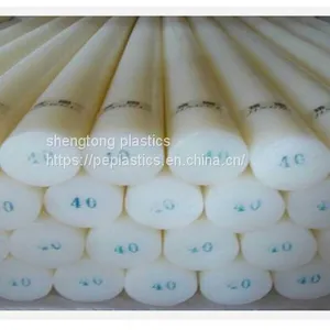 50mm Diameter PE1000 Plastic Engineering Bar Cut to Size thumbnail-1