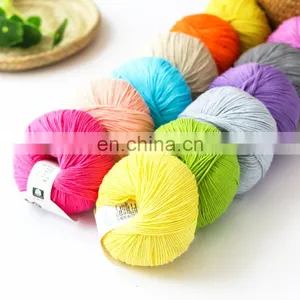 High Quality Fancy PTT Slub Yarn 100cotton Yarn for Crochet Knitting thumbnail-5