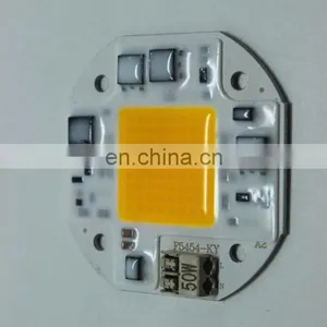 F5454 AC100-260V 50W Chip Led Driverless Solderless COB Led Grow Light Warm White thumbnail-5