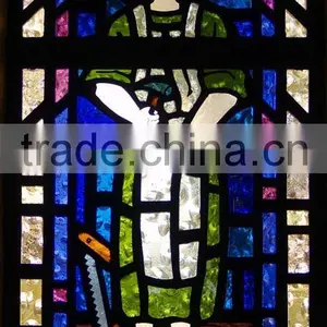 Stained Glass of Church Pattern for Interior or Exterior Decoration thumbnail-3