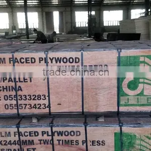 Jida Building Materials 18mm Black/brown Film Faced Plywood Sheet,Poplar Core Cheap Film Faced Plywood Formwork thumbnail-2