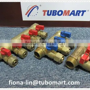 Floor Radiant Heating Manifold of Brass thumbnail-3