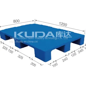 Warehouse Anti-static 1208A PBJJ PLASTIC PALLET From China Good Manufacturer thumbnail-1