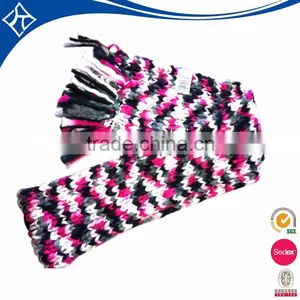 Handmade Crochet Fancy Lady Winter Initial Scarf thumbnail-1