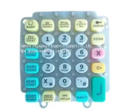OEM Compression Mould Silicone Rubber Keypads thumbnail-1