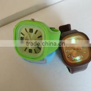 2013 TM-2809 Custom Silicone Jelly Swiss Movement Watches Made by Professional Tranding Company thumbnail-1
