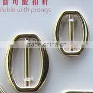 Imitaion Gold Metal Fashion Plating Buckles thumbnail-1
