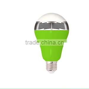 8W Smart E27 Speaker Bluetooth Lamp WIFI Led Bulb Light Ihone/Andrid Remote thumbnail-3