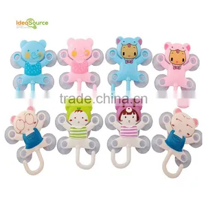 Novelty Plastic Suction Cups Hooks For Hanging 2Pcs/Set thumbnail-2