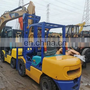 Secondhand Original Fork Truck Komatsu 3 Ton Diesel Forklift With Nice Condition thumbnail-5