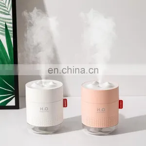 Home Portable Desktop Mini Usb Cup Mute Cool Mist Air Humidifier With Colorful Light thumbnail-1