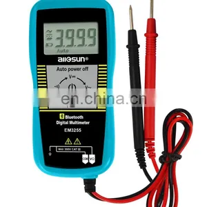 Allsun EM3255 Digital Multimeter With Use With Mobile App CAT III 600V Max. Reading 3999 Auto Power Off thumbnail-1