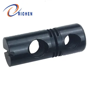 OEM CNC Turning Machining Aluminum Parts With Black Anodizing Surface Treatment for Industrial Equipment thumbnail-3