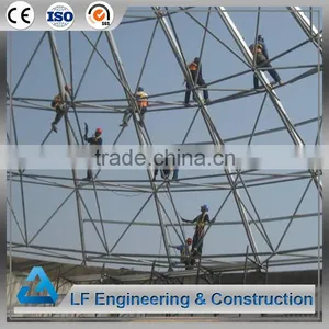 AISC Standard Light Steel Prefabricate Function Hall Design thumbnail-6