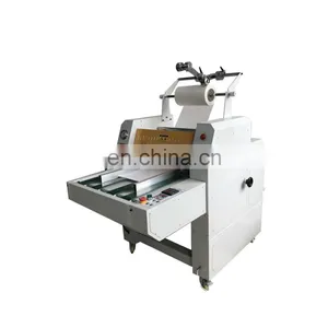 720mm 28inch Hydraulic Laminating Machine 720 Single and Double Sides Laminating Malchine From Factory Hot Laminator thumbnail-1