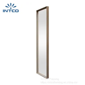 Modern Decorative Full Length Wall Mirror Floor Mirror Wholesale Wood Large Mirror thumbnail-5