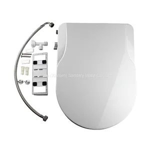NON ELECTRIC BIDET TOILET SEAT U SHAPE WHITE COLD WATER thumbnail-3