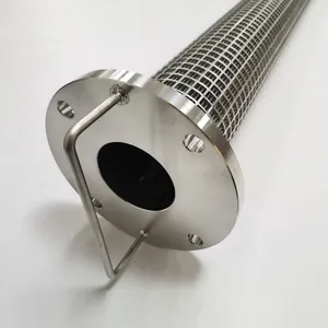 RT-130 Stainless Steel Mesh Folded Industrial Water Depth Filter Element thumbnail-1