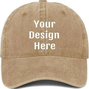 Bulk Custom Baseball Caps Custom Trucker Hat Cowboy Vintage Design Your Own Caps thumbnail-1