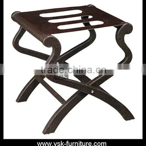 LG-044 Hotel Articles Wooden Foldable Luggage Rack For Bedroom thumbnail-1