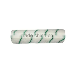 9" Acrylic Roller Cover Green Stripe thumbnail-1