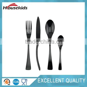 Stainless Steel Flatware Cutlery Set With Mirror Finish Including Fork Spoons Knife Four Piece Tableware Dinner Set thumbnail-3
