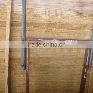 Chinese Good Quality Polished Yellow Marble Tiles For Sale thumbnail-3