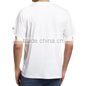 High Quality Organic 100% Cotton Blank Plain T Shirts Navy Blue T-Shirt thumbnail-2