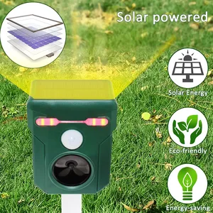 Solar Electronic Rodent Repellent, Ultrasonic Snake Repellent, Outdoor New Energy Repellent for Stray Dogs and Cats（Wechat:13510231336） thumbnail-1