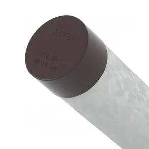 Black M8 M63 PE Flange Scaffolder Cap Thread Protector Plastic Pvc Pipe Outer Cover thumbnail-5