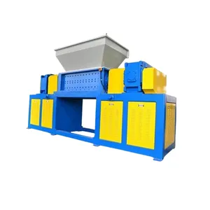 Double Shaft Shredder With 10-15 Tons/Hour Capacity for Plastic Recycling thumbnail-1
