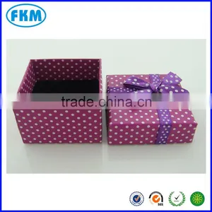 Ribbon Closure Paper Jewelry Box thumbnail-2