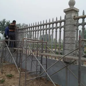 Cement Bamboo - Jointed Guardrails, Vase - Shaped Column Railings, Roman Column Enclosing Railings for Courtyard Walls, Strong and Wear - Resistant thumbnail-1