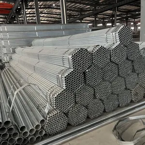 High-Purity Galvanized Steel Pipe, Strong, Reliable, for Farm Fencing Pipelines thumbnail-5