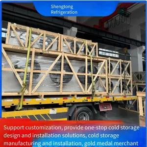 Ceiling-mounted Evaporator for Cold Storage Cold Air Blower, Complete Set of dd Indoor Unit Equipment, Small Refrigeration Cold Storage Compressor thumbnail-2