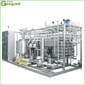 Genyond UHT Juice Tubular Sterilizer Plate Type Milk Sterilizer Tube Sterilizer Good Price thumbnail-1