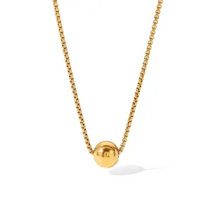 Wholesale Stainless Steel Snowflake Pendant Necklace - Custom Brass Fashion Jewelry thumbnail-2