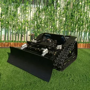 Gasoline Engine Single Cylinder Self Propelled All Terrain Lawn Cutting 600mm Remote Mower for Hills thumbnail-2