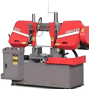 Hongshengjie GB4230 Double Column Band Saw: an Efficient Cutting Tool for Tackling 300mm Large-sized Bar Materials thumbnail-1