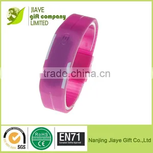 Silicone LED Watch Silicone Wristband Watch thumbnail-2